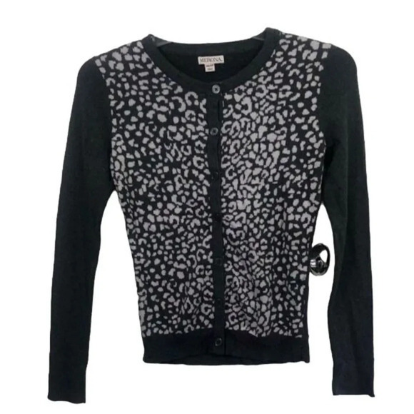 Merona gray/white button down cardigans size XS‎ - Picture 1 of 14